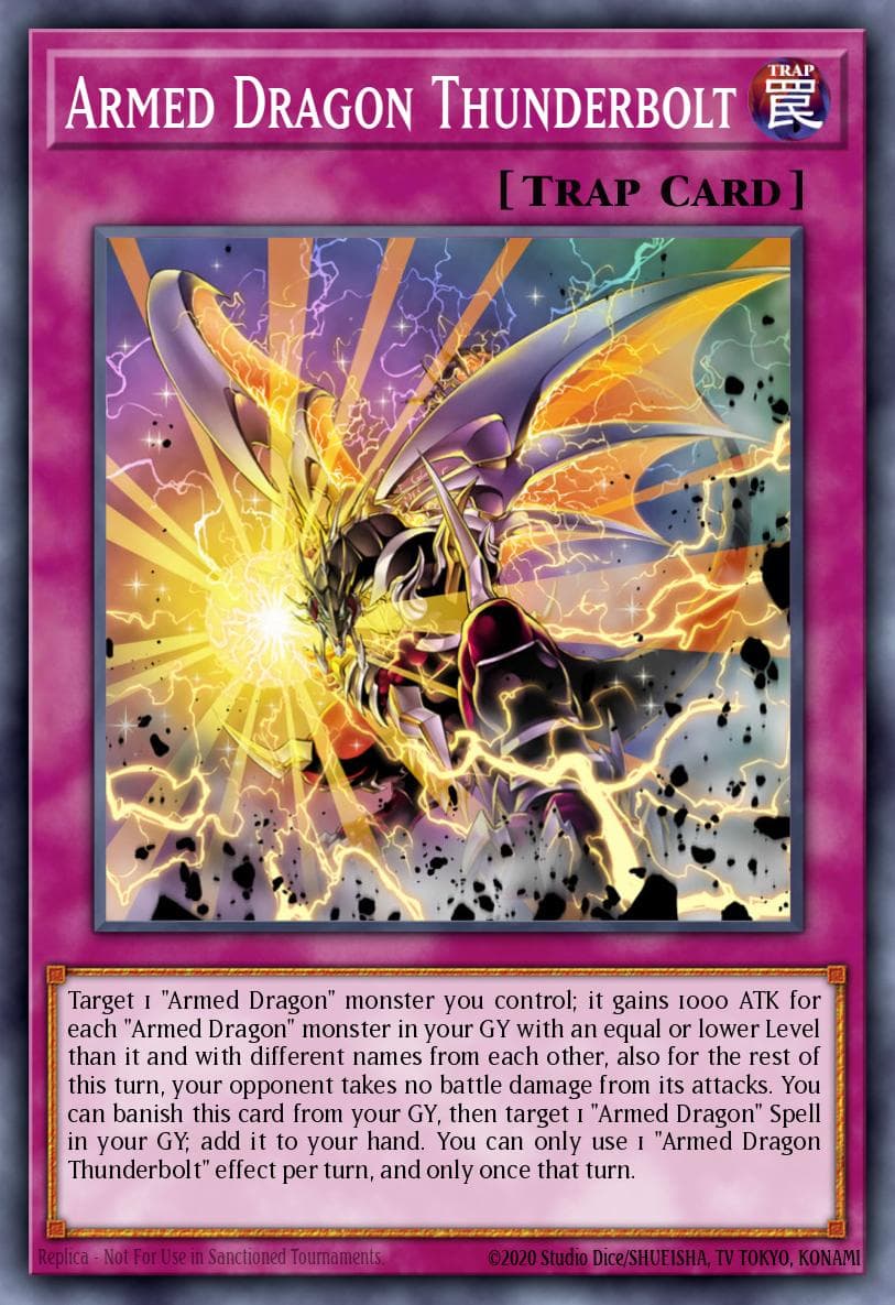 Armed Dragon Thunderbolt — 2022 Tin of the Pharaoh's Gods
