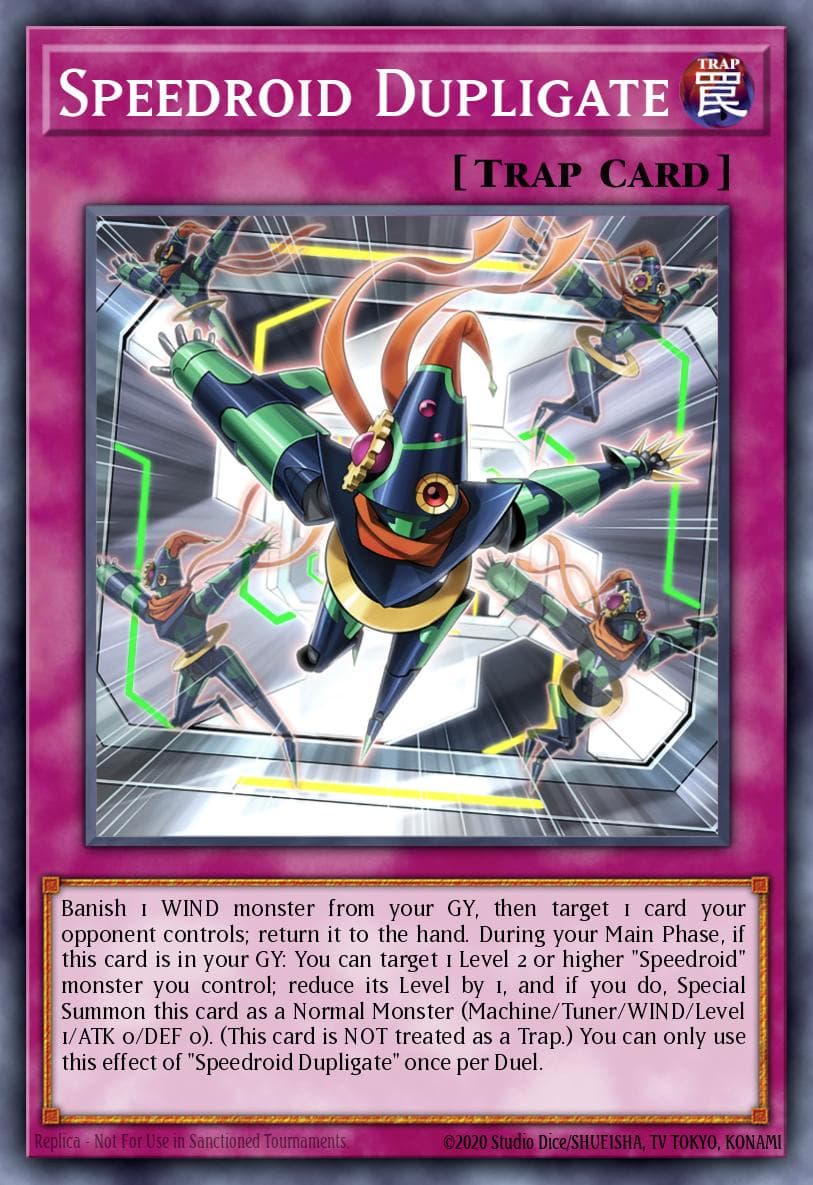 Speedroid Dupligate — Legendary Duelists: Synchro Storm