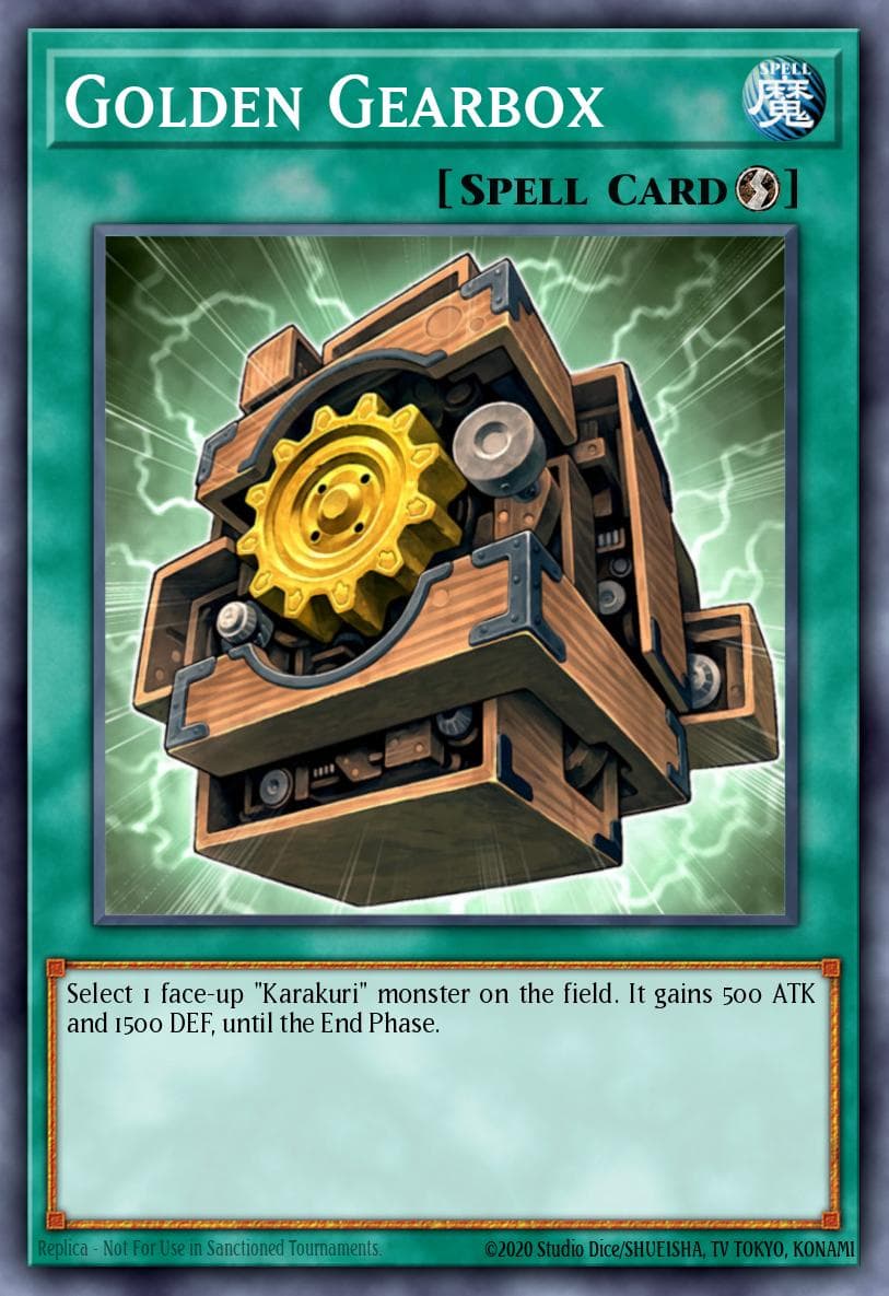 Golden Gearbox — Starstrike Blast