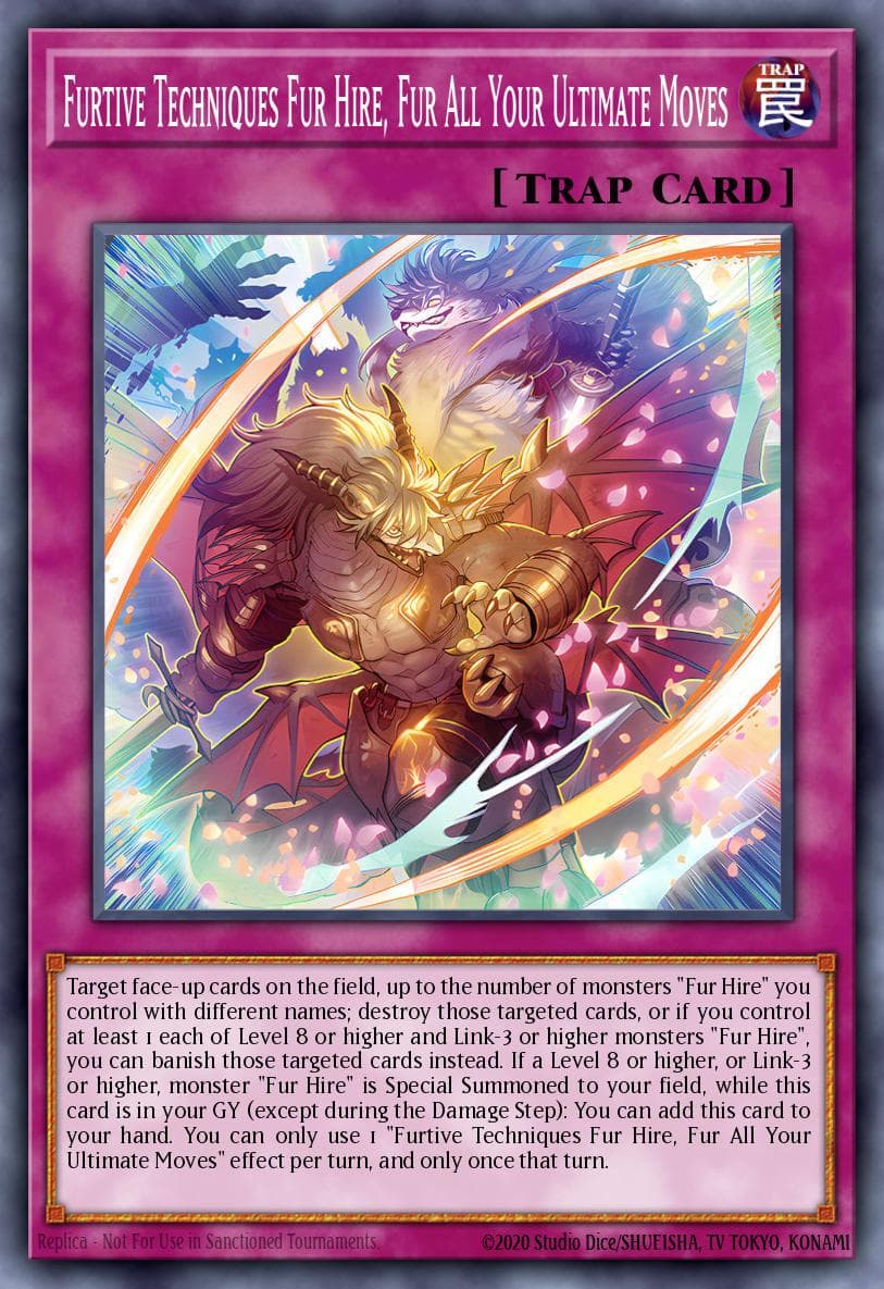 Furtive Techniques Fur Hire, Fur All Your Ultimate Moves — Burst Protocol