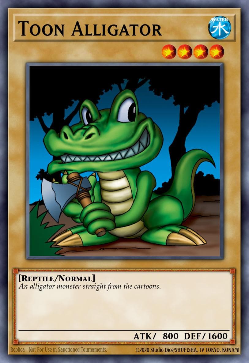 Toon Alligator — Speed Duel Demo Deck 2020