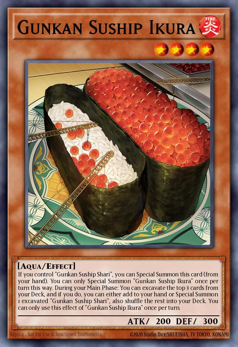 Gunkan Suship Ikura — 2022 Tin of the Pharaoh's Gods