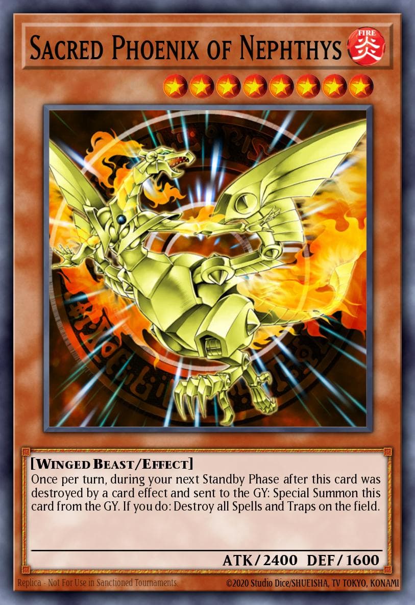 Sacred Phoenix of Nephthys — Elemental Energy