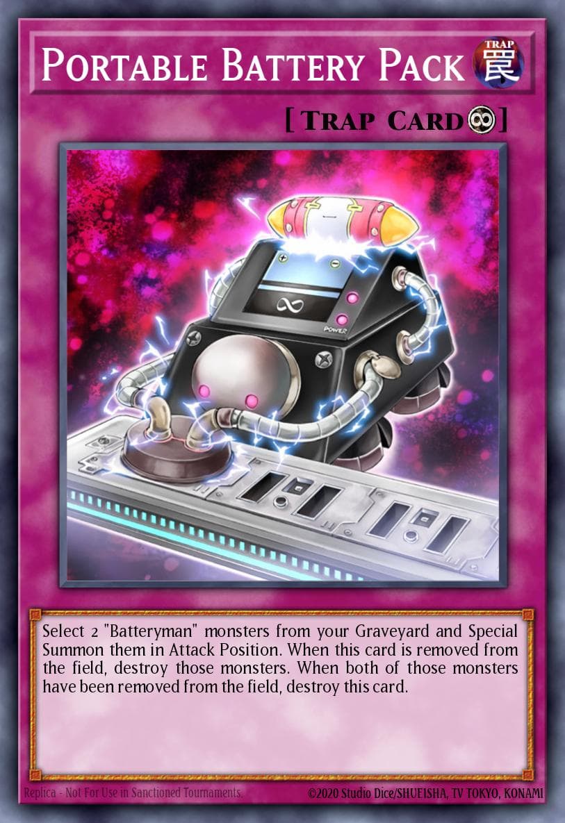 Portable Battery Pack — Light of Destruction (2020 Date Reprint)