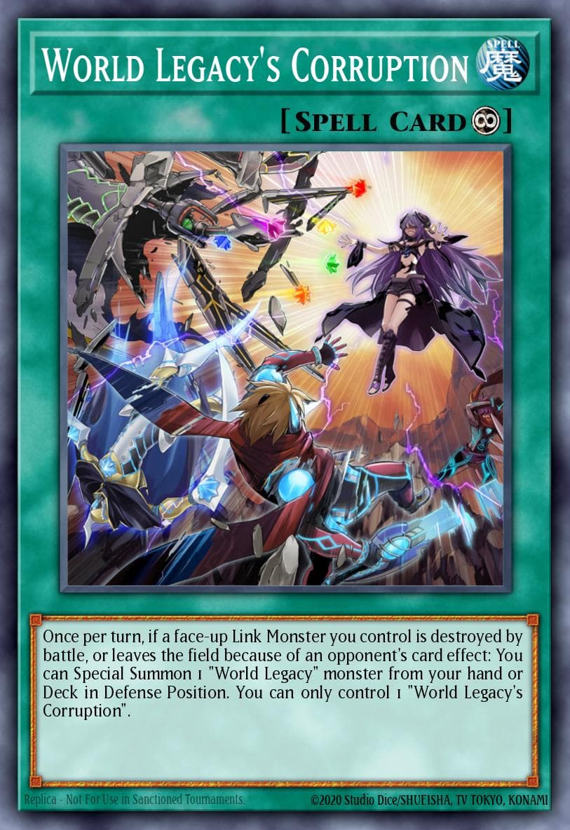World Legacy's Corruption — 2019 Gold Sarcophagus Tin Mega Pack