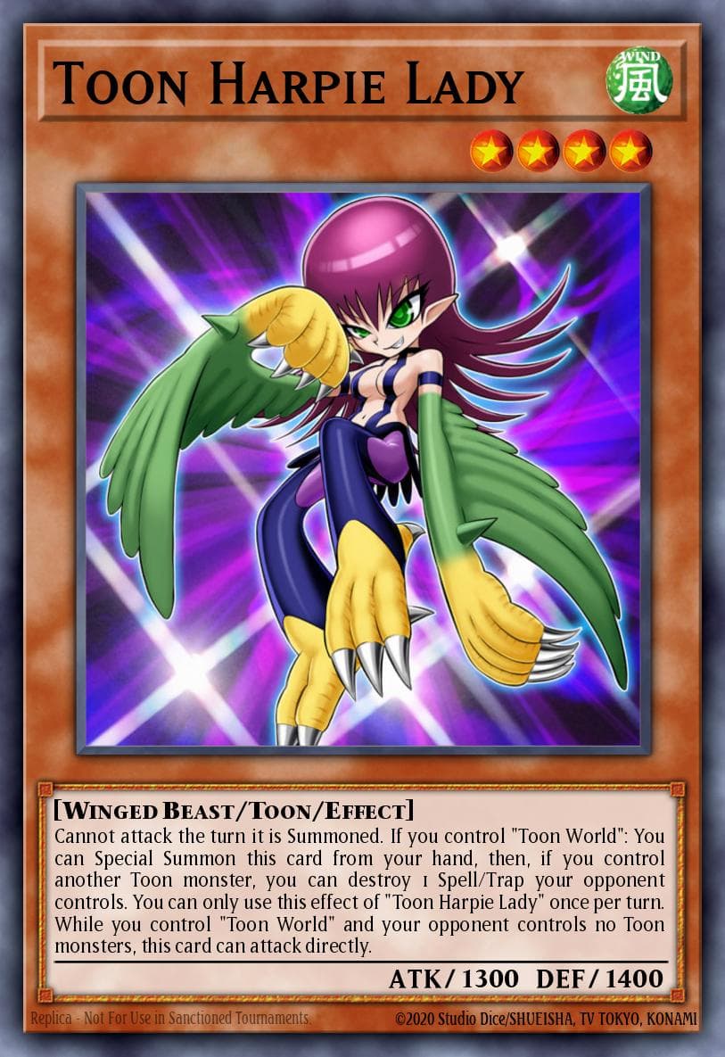Toon Harpie Lady — Toon Chaos