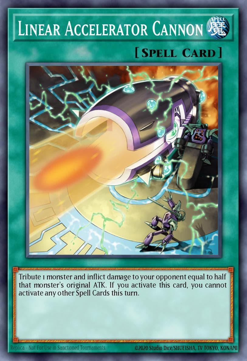 Linear Accelerator Cannon — Cyberdark Impact