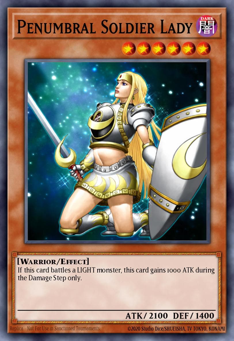 Penumbral Soldier Lady — Dark Revelation Volume 3