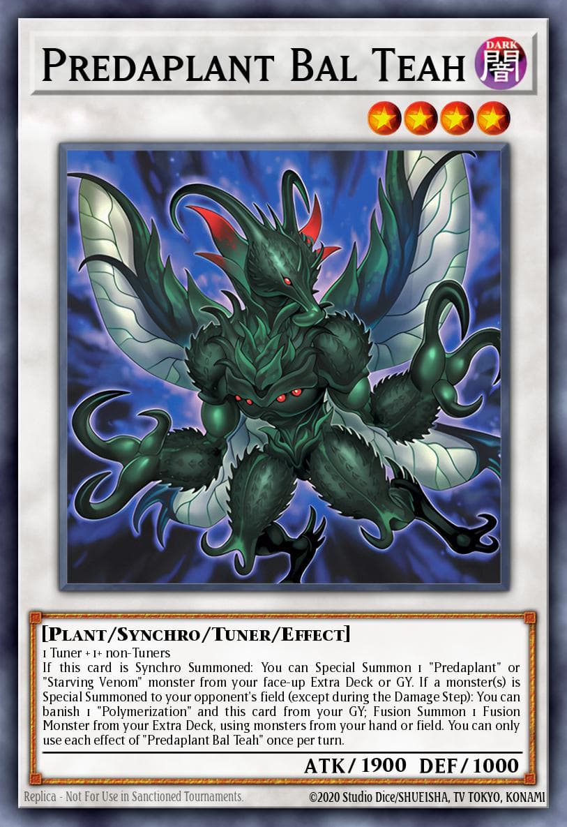 Predaplant Baalthea — ygo-unknown
