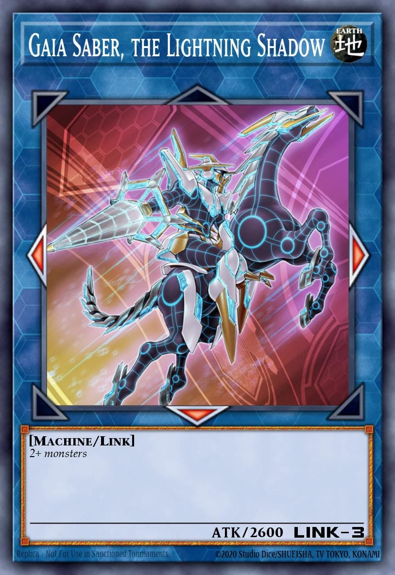 Gaia Saber, the Lightning Shadow — Code of the Duelist
