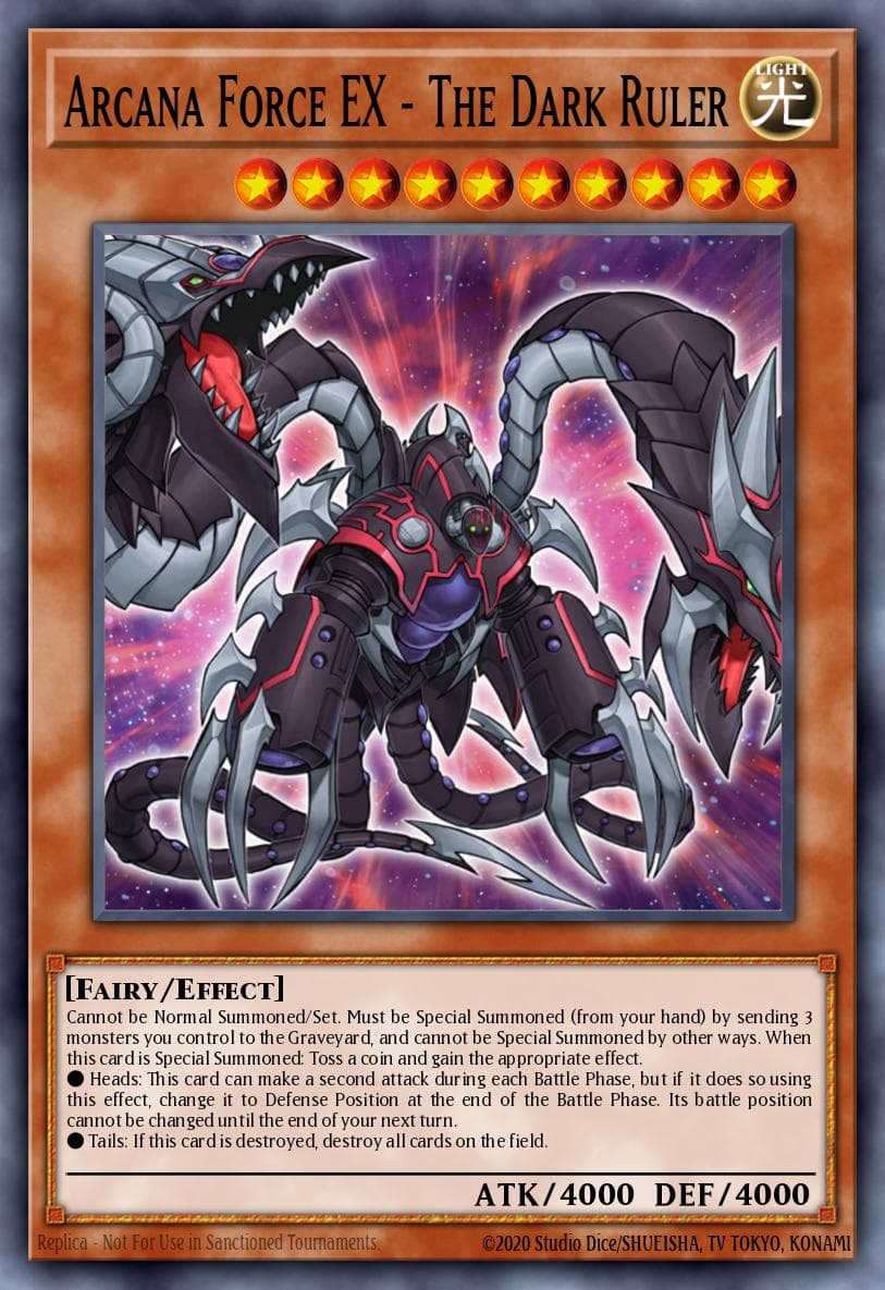 Arcana Force EX - The Dark Ruler — Light of Destruction