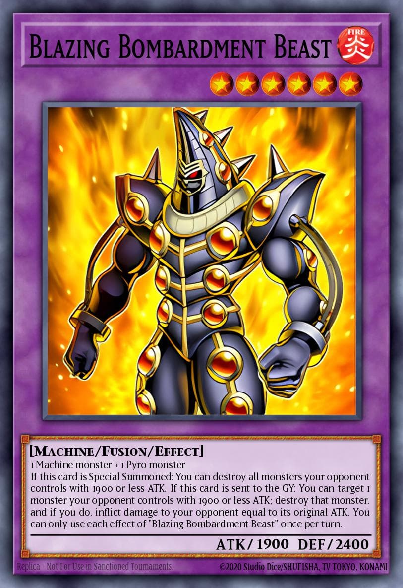 Blazing Bombardment Beast — 2025 Mega-Pack Tin