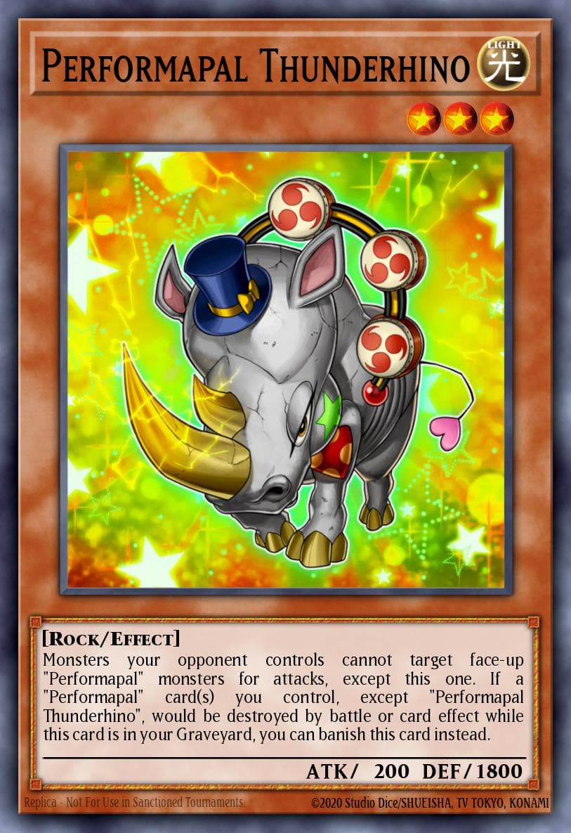 Performapal Thunderhino — 2016 Mega-Tin Mega Pack