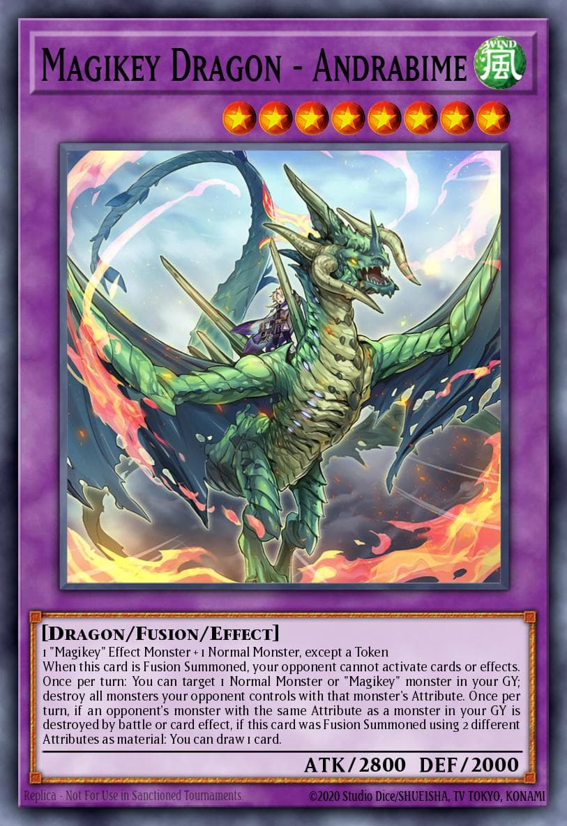 Magikey Dragon - Andrabime — 2022 Tin of the Pharaoh's Gods