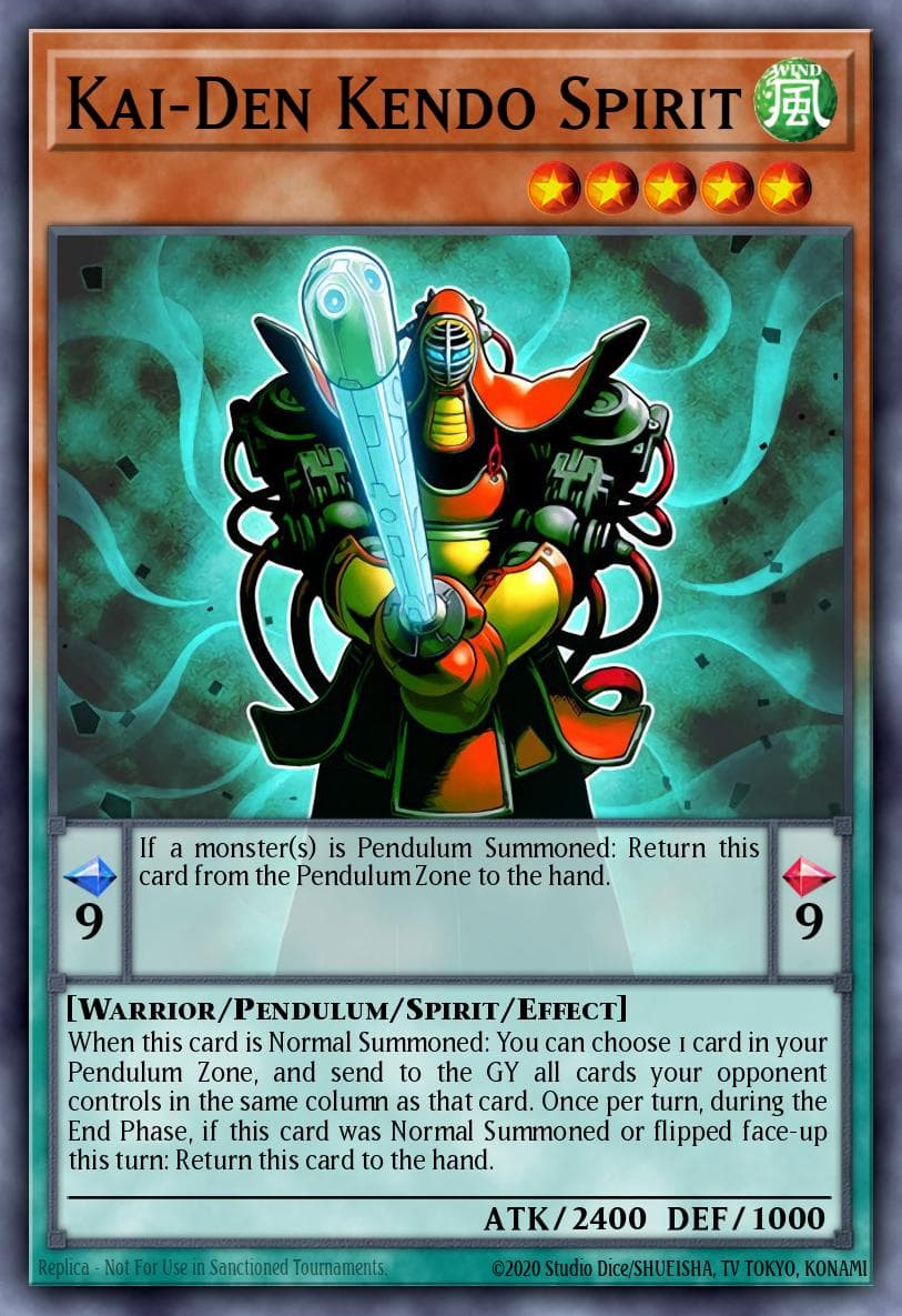 Kai-Den Kendo Spirit — Flames of Destruction