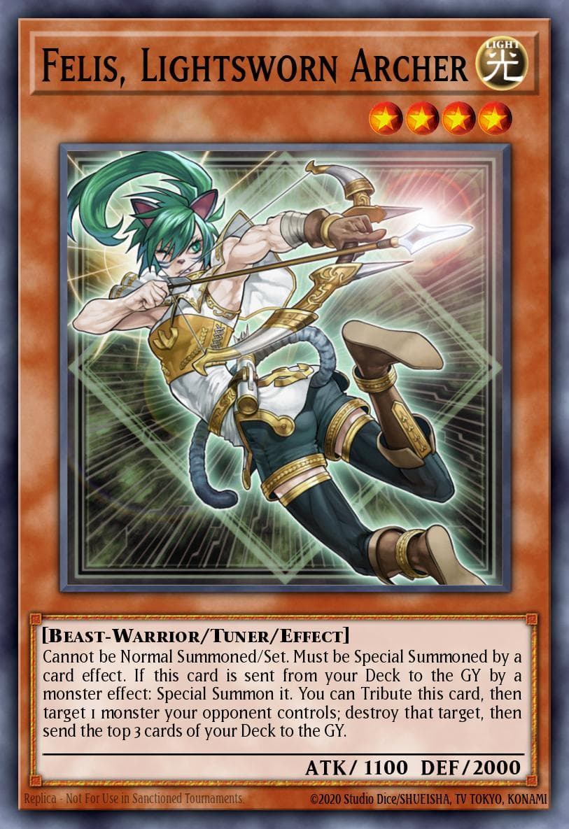 Felis, Lightsworn Archer — Duelist Alliance