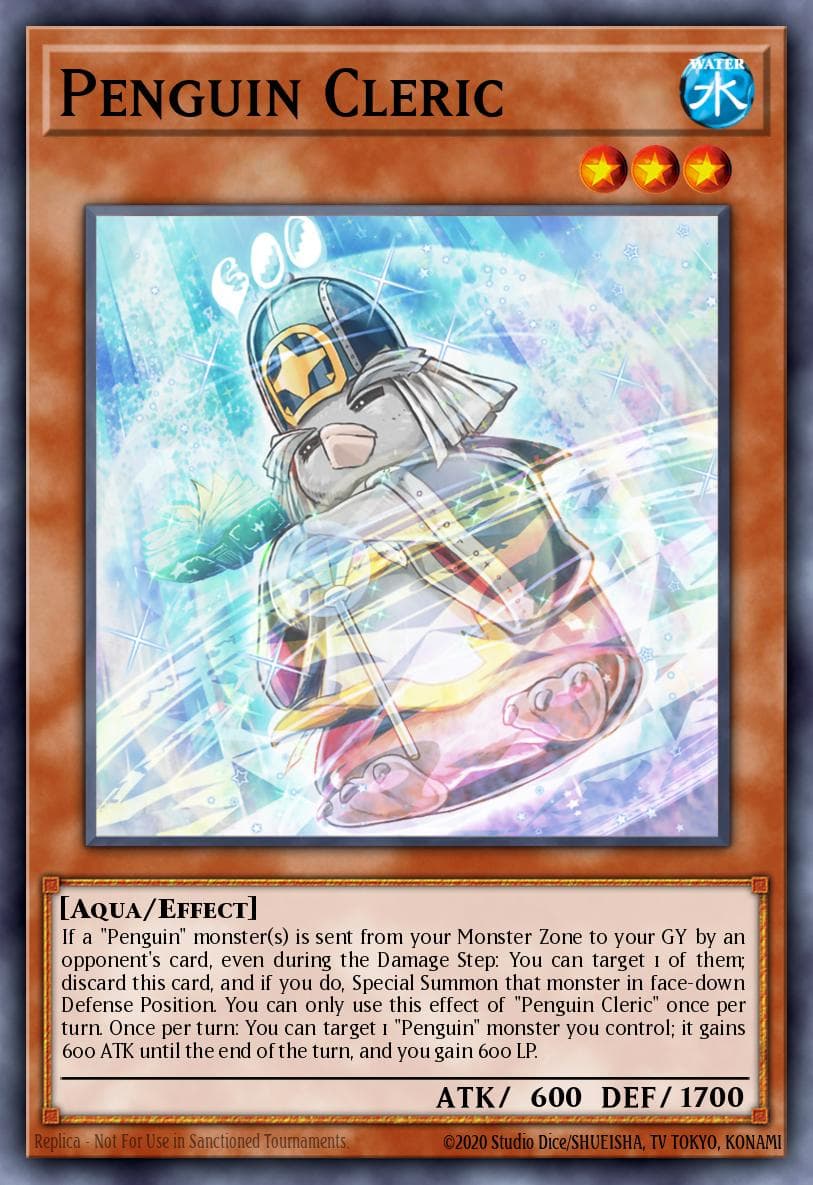 Penguin Cleric — Burst of Destiny