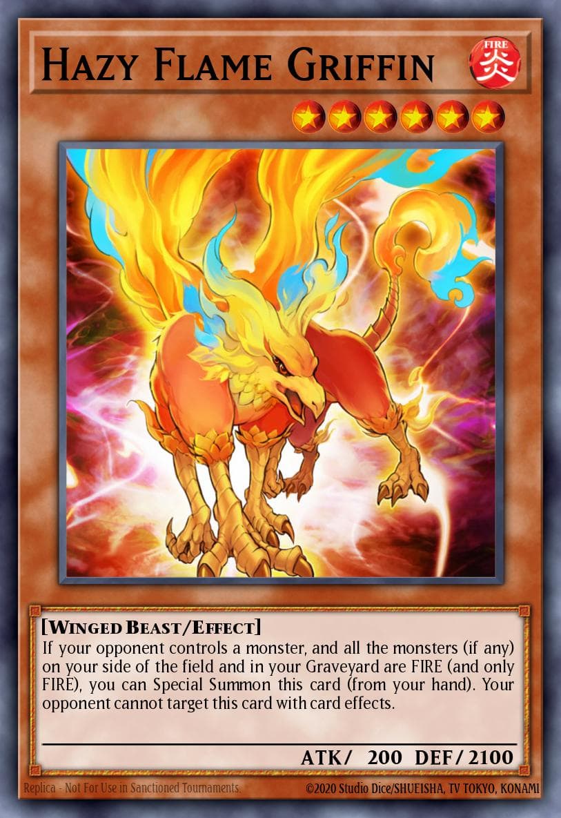 Hazy Flame Griffin — Cosmo Blazer