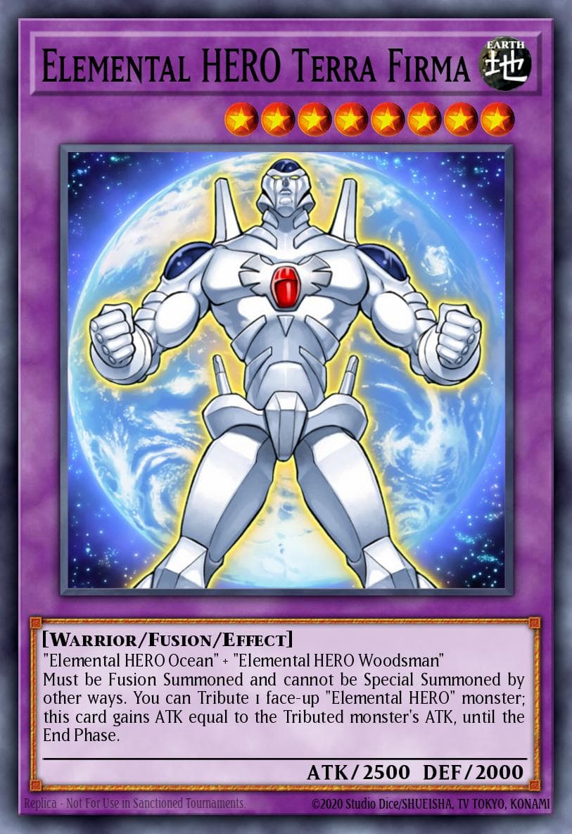Elemental Hero Terra Firma — Duel Terminal 4
