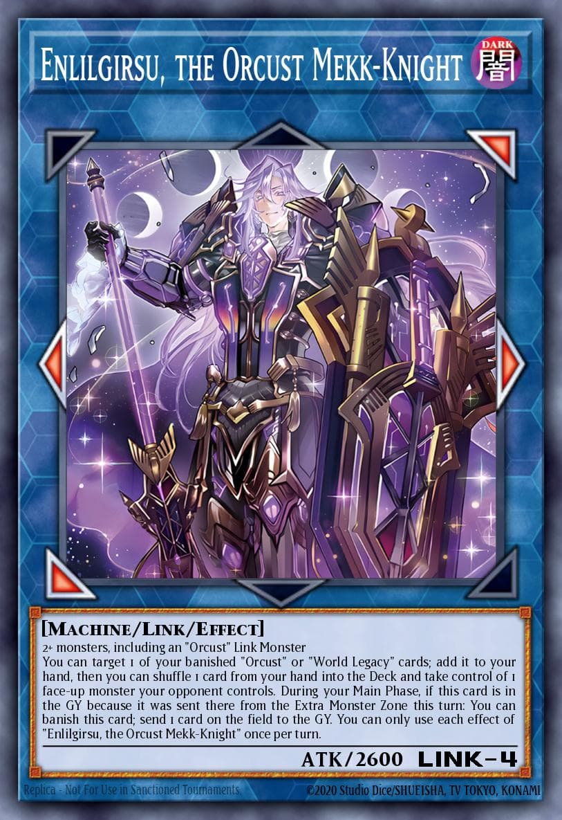 Enlilgirsu, the Orcust Mekk-Knight — Battles of Legend: Monster Mayhem