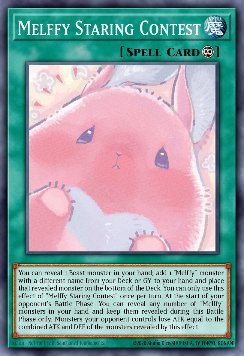 Melffy Staring Contest — 25th Anniversary Tin: Dueling Heroes Mega Pack