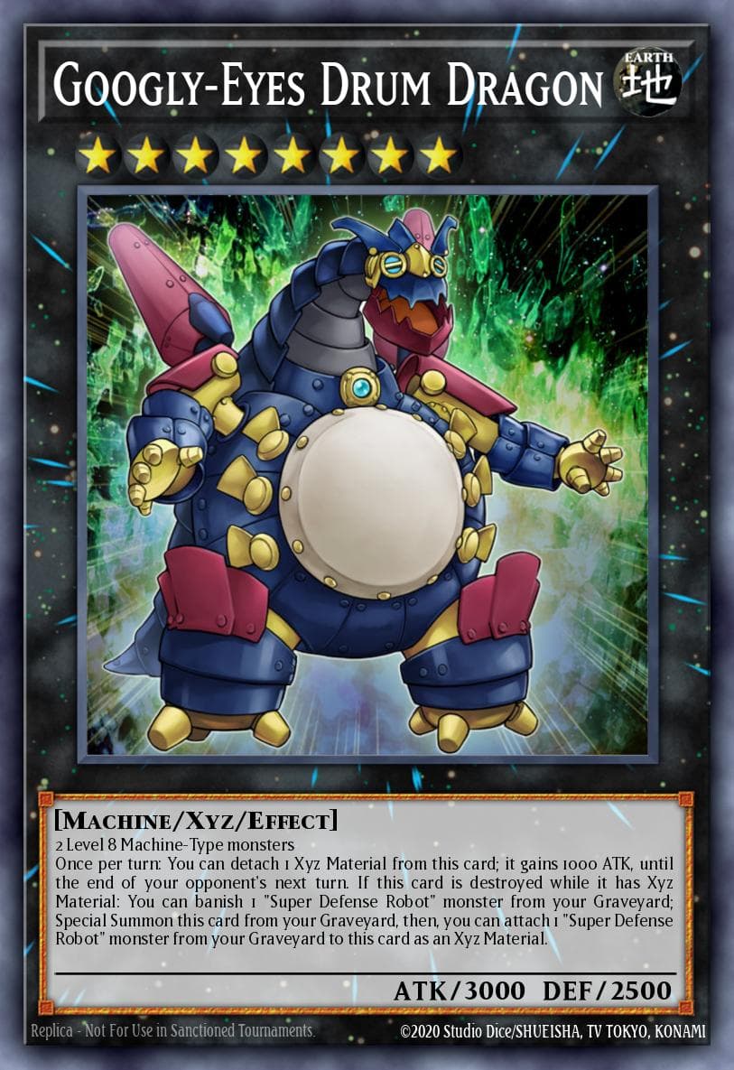 Googly-Eyes Drum Dragon — 2014 Mega-Tin Mega Pack