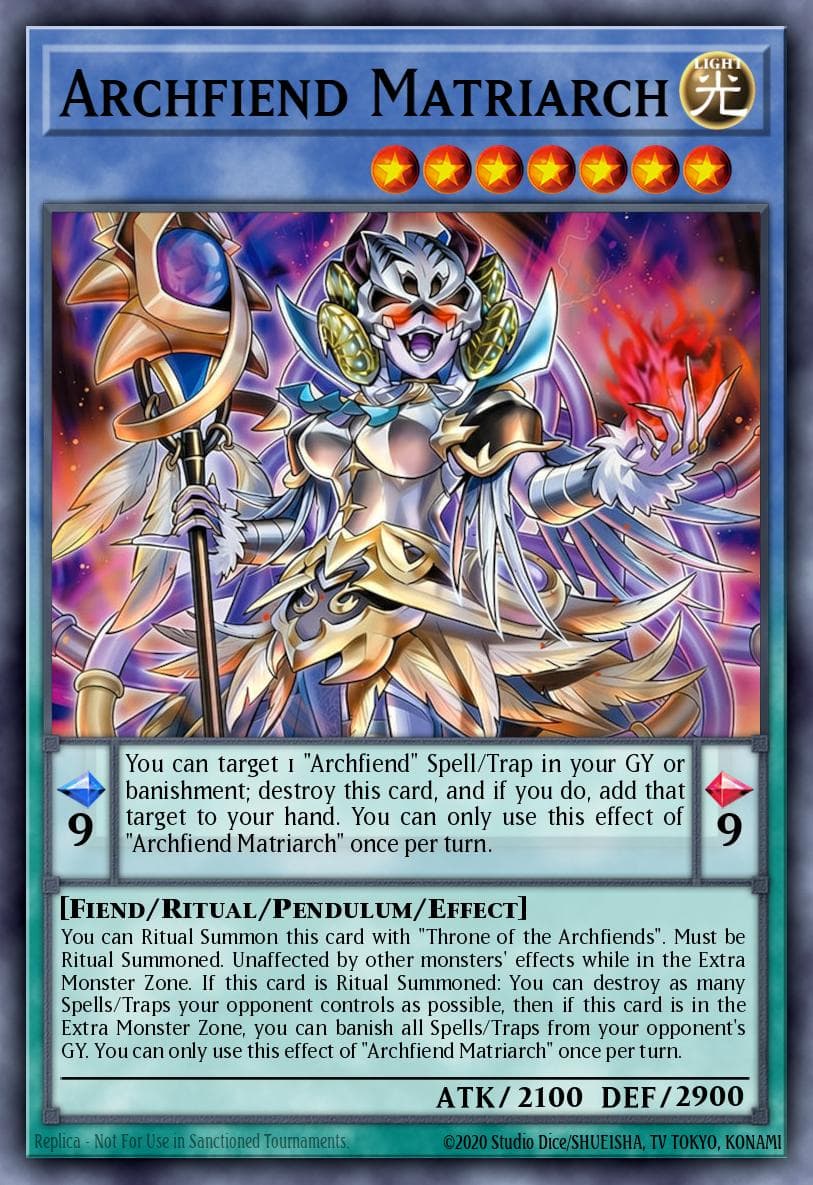 Doom Regina Archfiend — ygo-unknown