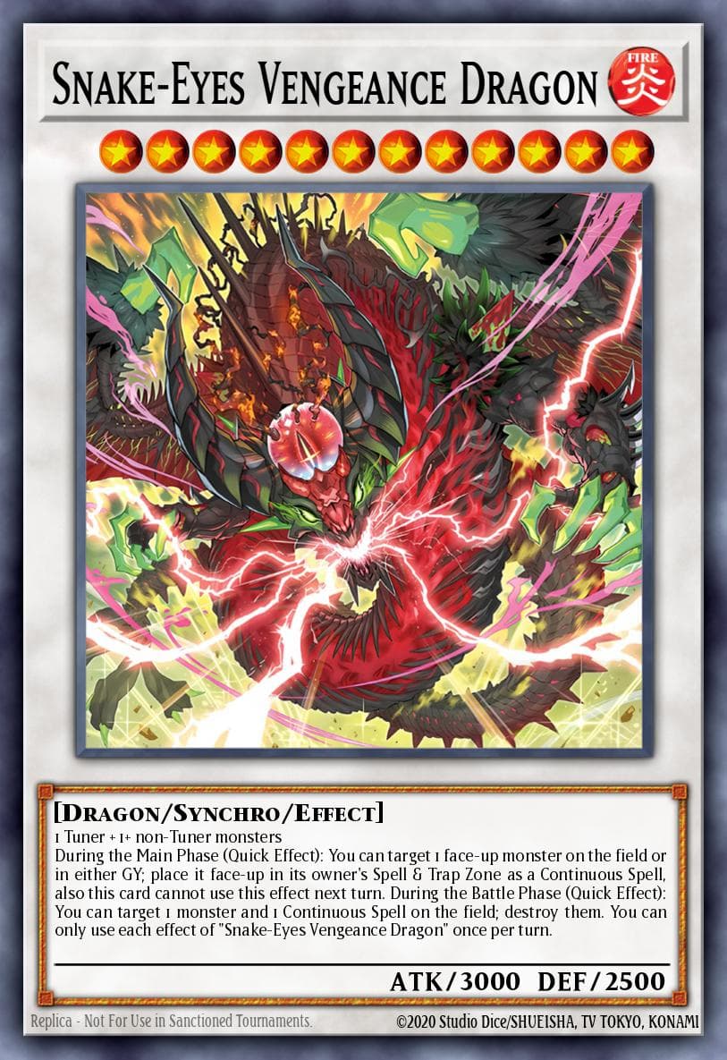 Snake-Eyes Vengeance Dragon — Alliance Insight