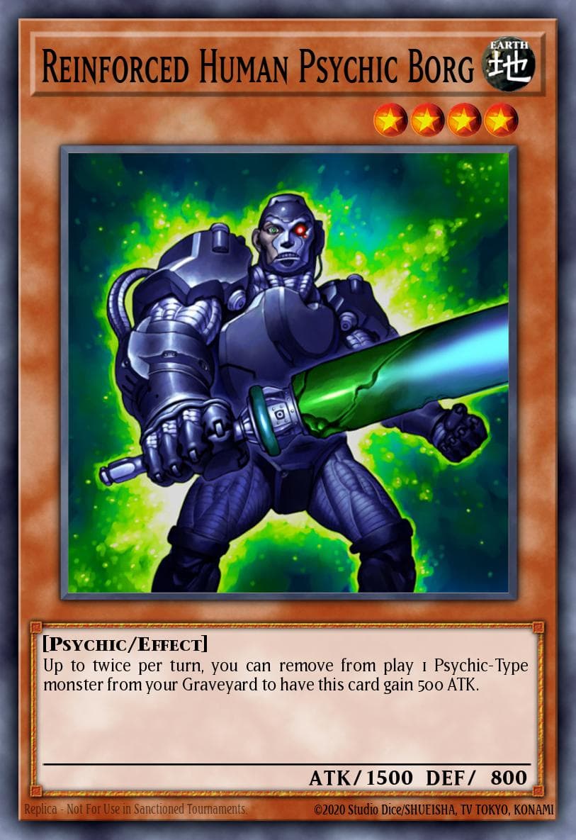 Reinforced Human Psychic Borg — Raging Battle