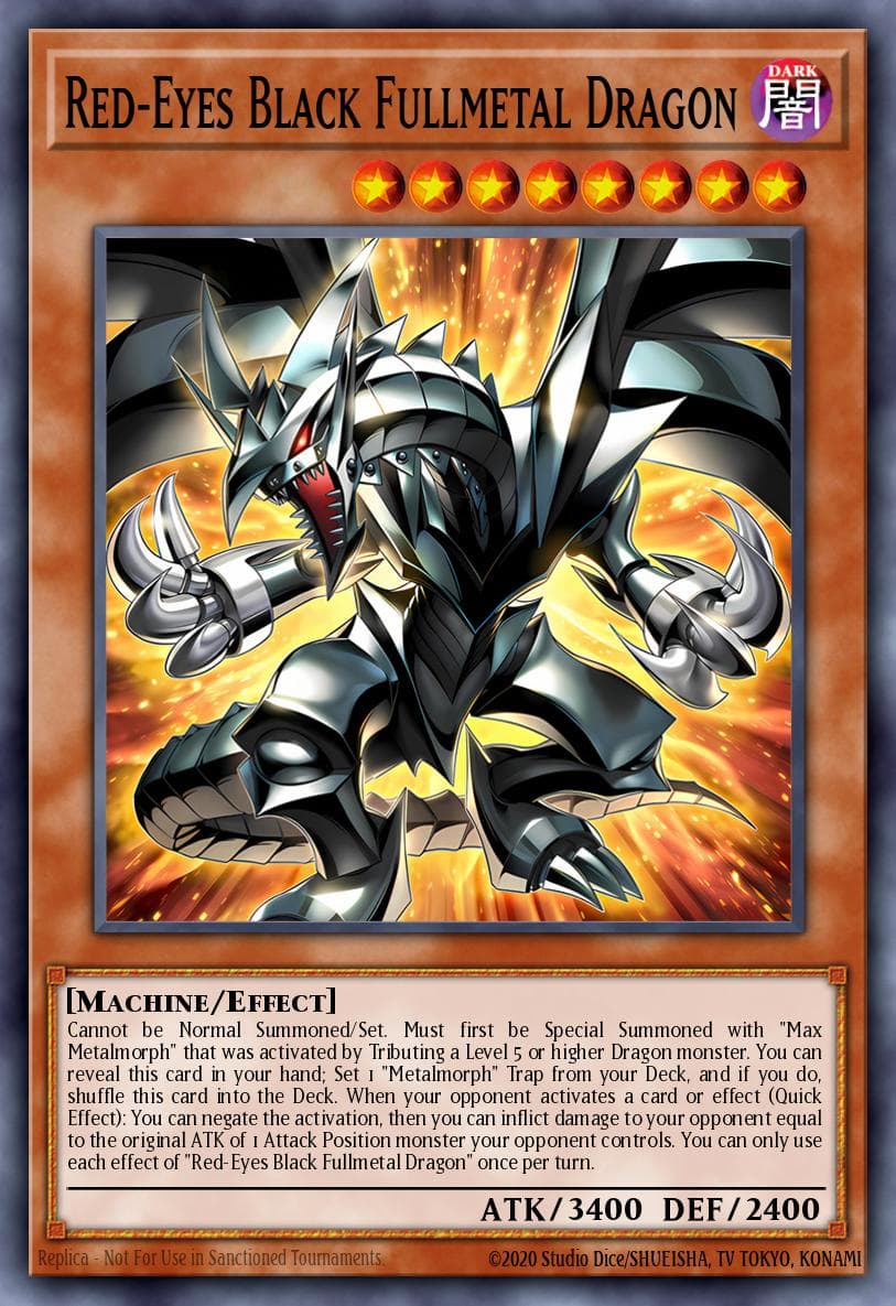Red-Eyes Black Fullmetal Dragon — Rage of the Abyss