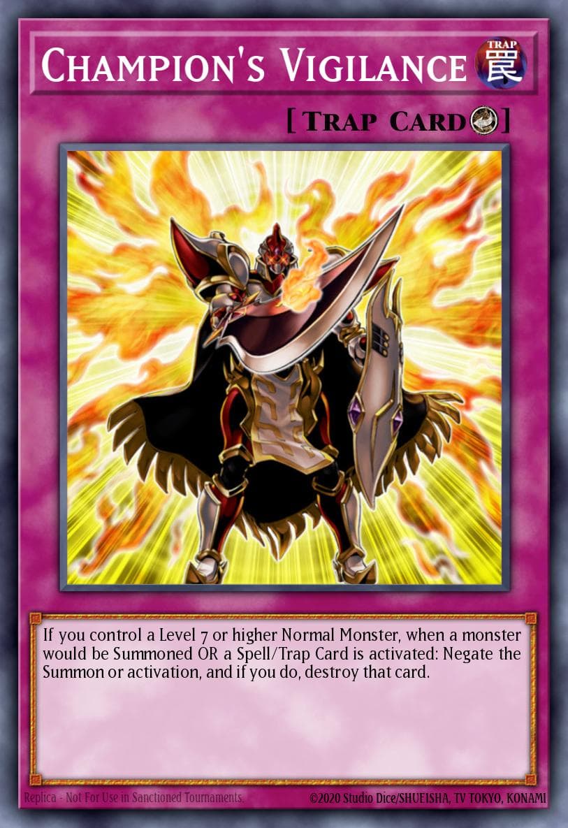 Champion's Vigilance — Speed Duel: Tournament Pack 4