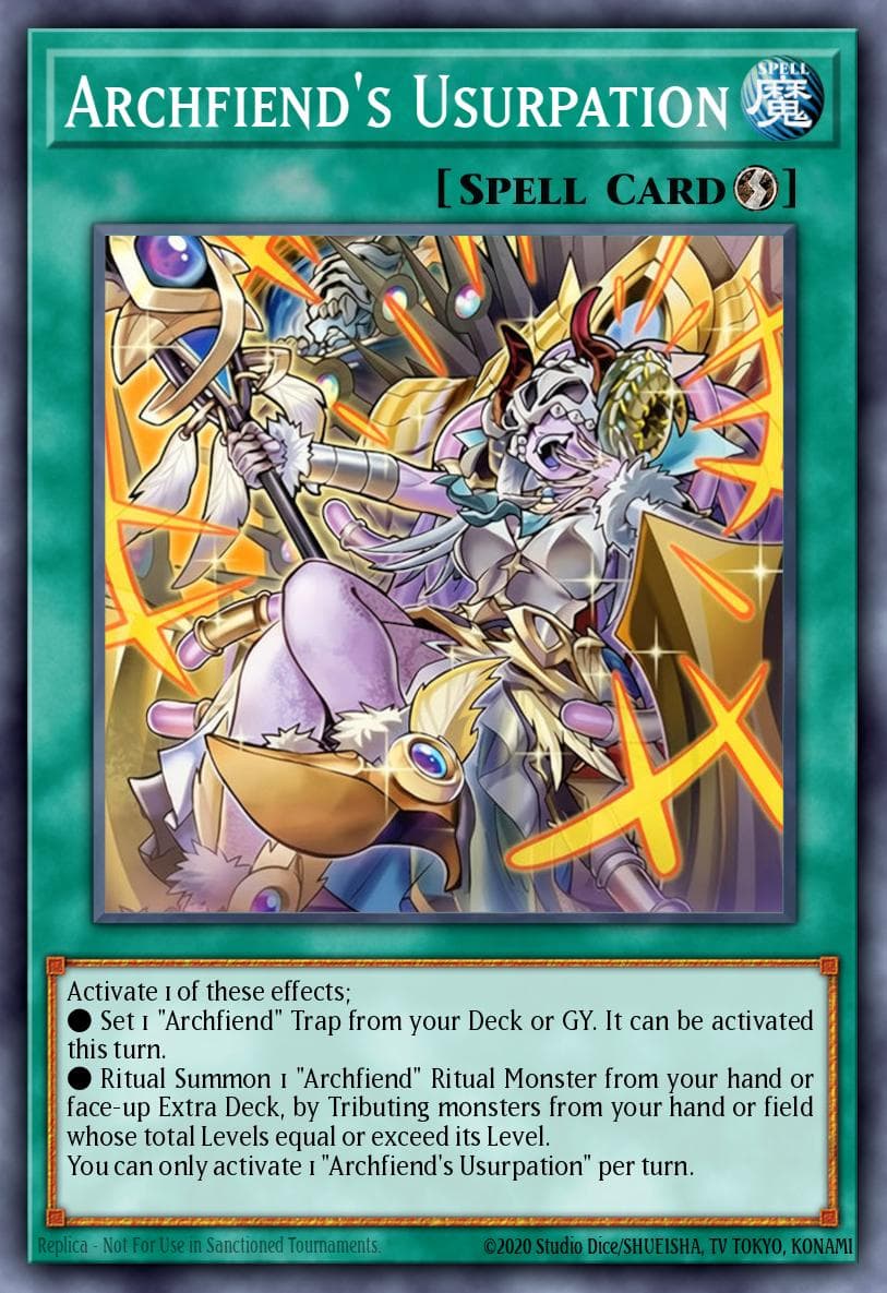 Archfiend Usurpation — ygo-unknown