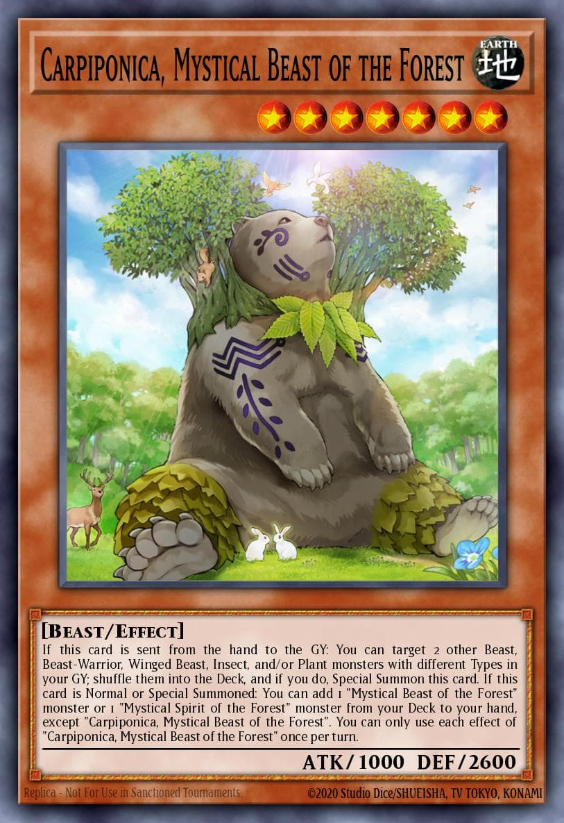 Carpiponica, Mystical Beast of the Forest — 2022 Tin of the Pharaoh's Gods