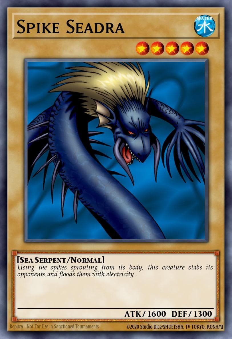 Spike Seadra — Legend of Blue Eyes White Dragon