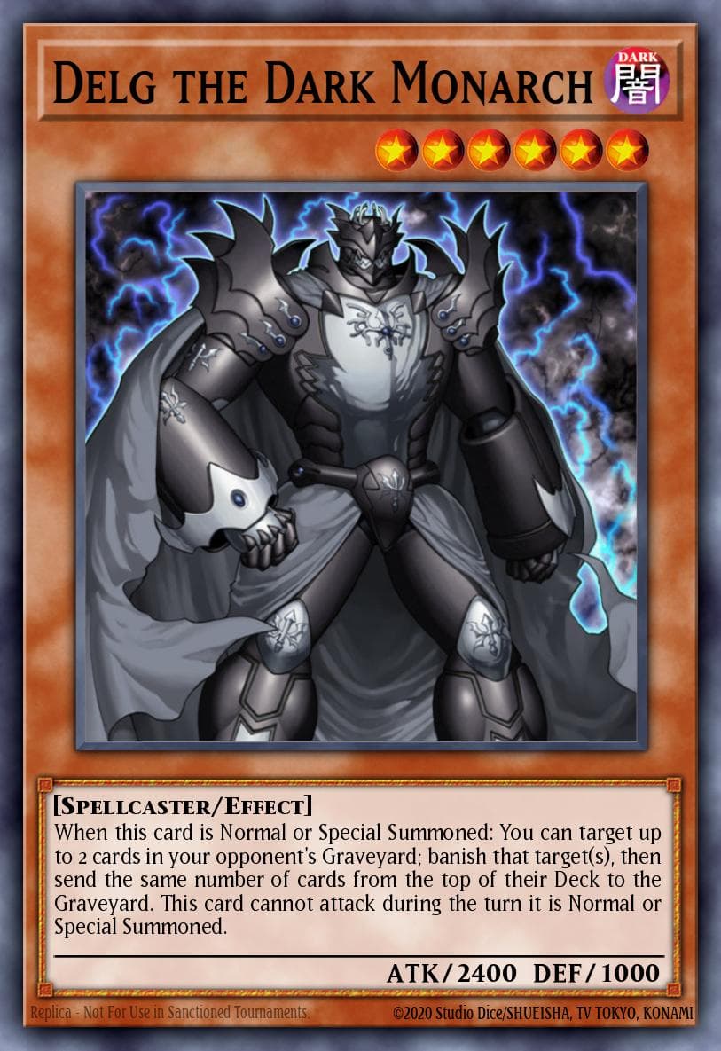 Delg the Dark Monarch — Starstrike Blast