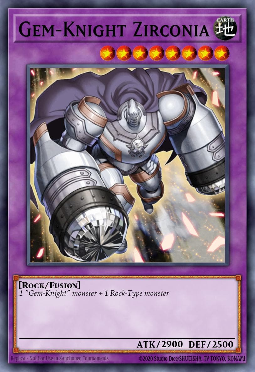 Gem-Knight Zirconia — Duel Terminal 7