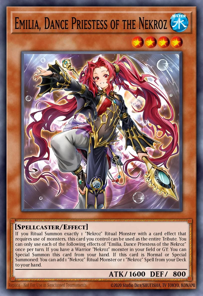 Emilia, Dance Priestess of the Nekroz — Battles of Legend: Monster Mayhem