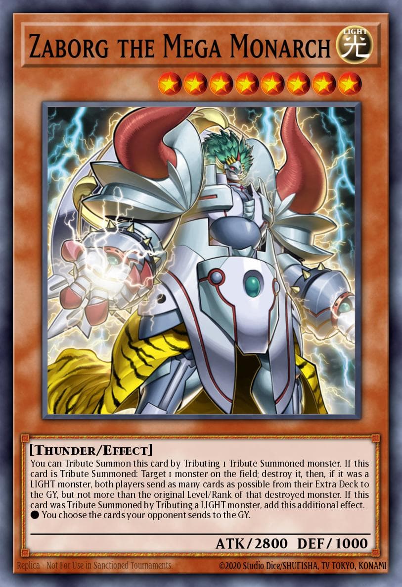Zaborg the Mega Monarch — The New Challengers