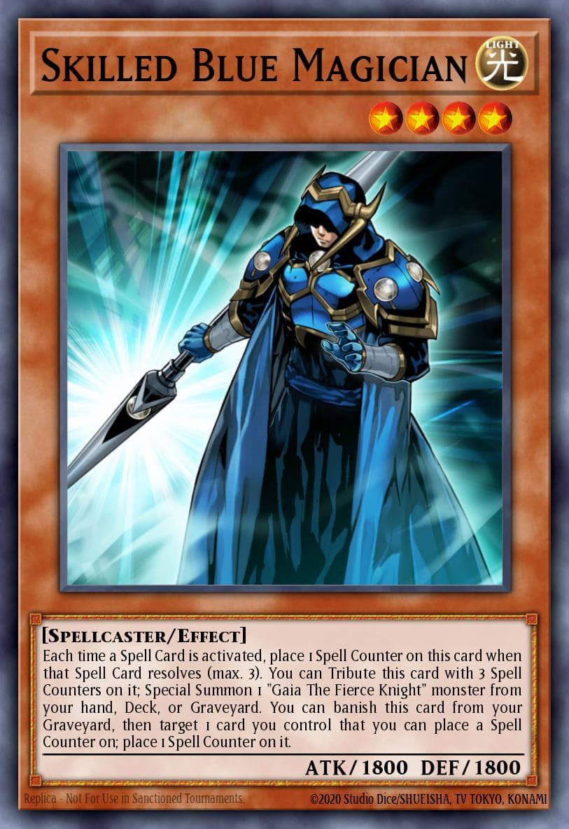 Skilled Blue Magician — Secrets of Eternity