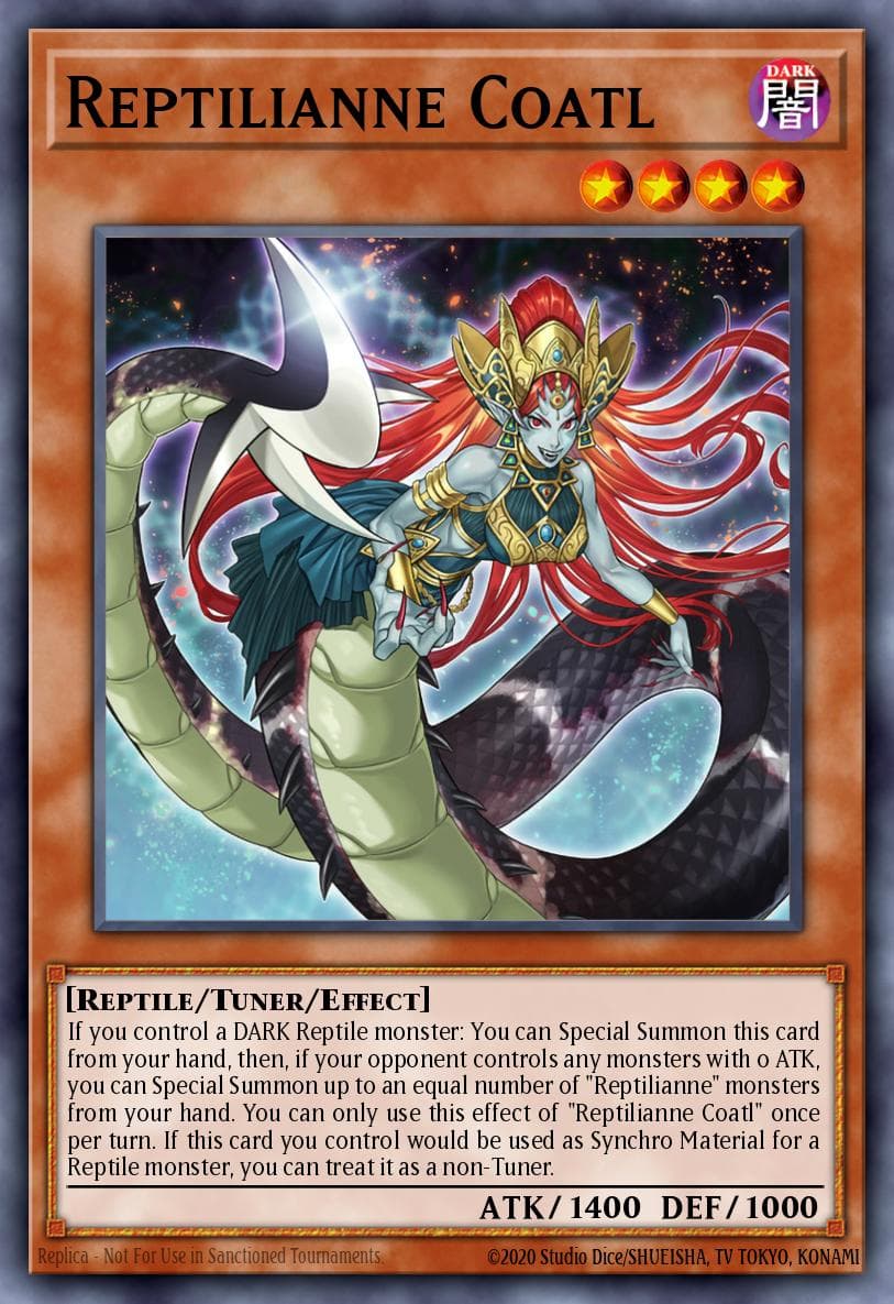 Reptilianne Coatl — Burst of Destiny