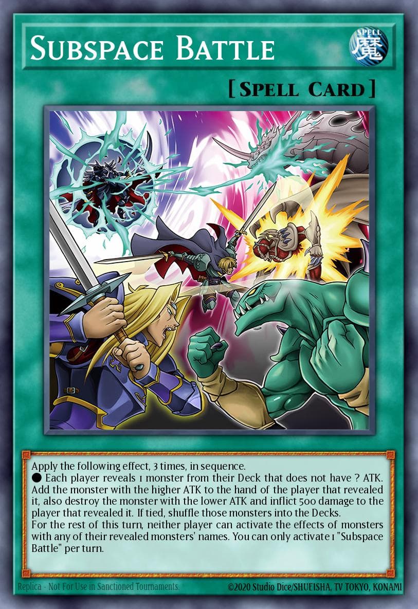 Subspace Battle — ygo-unknown