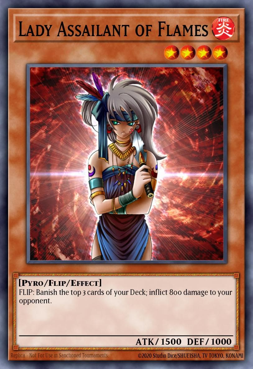 Lady Assailant of Flames — Labyrinth_of_Nightmare