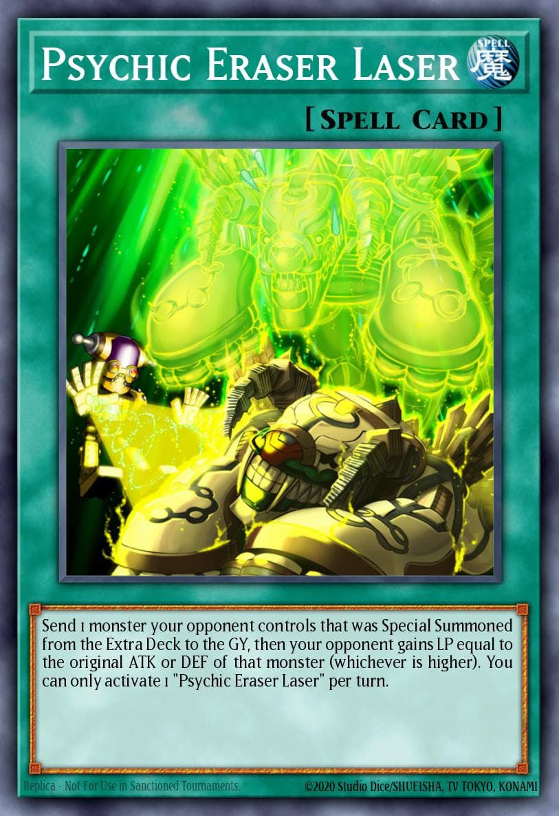 Psychic Eraser Laser — 2022 Tin of the Pharaoh's Gods