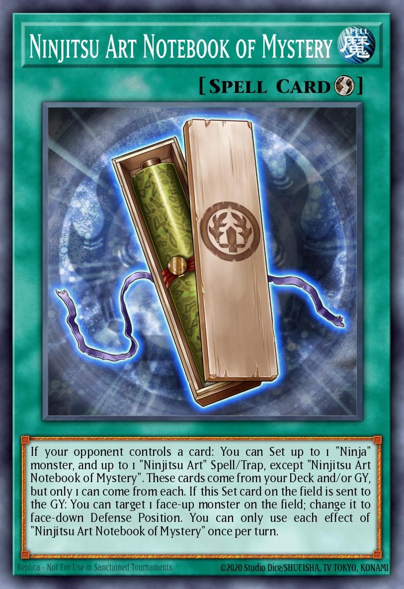 Ninjitsu Art Notebook of Mystery — 25th Anniversary Tin: Dueling Heroes Mega Pack
