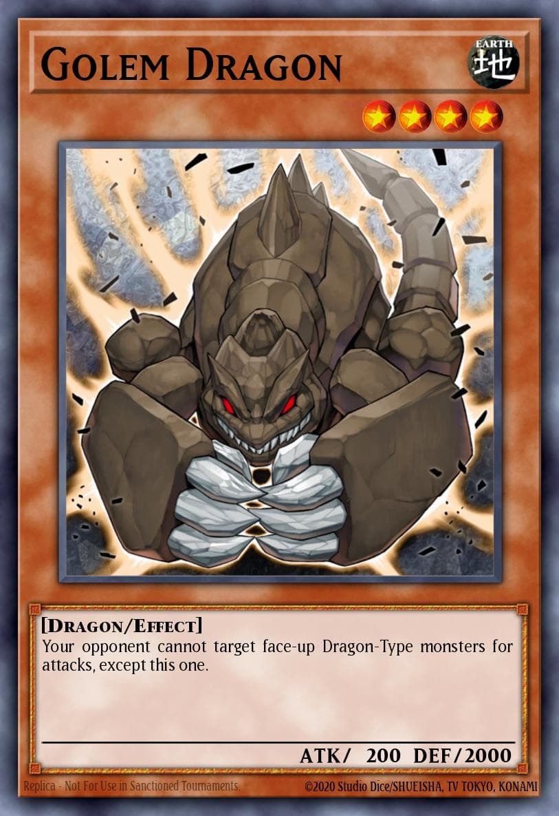 Golem Dragon — Shonen Jump Magazine Promos