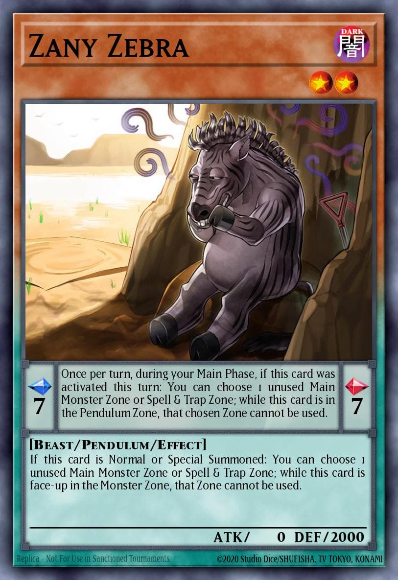 Zany Zebra — 2016 Mega-Tin Mega Pack