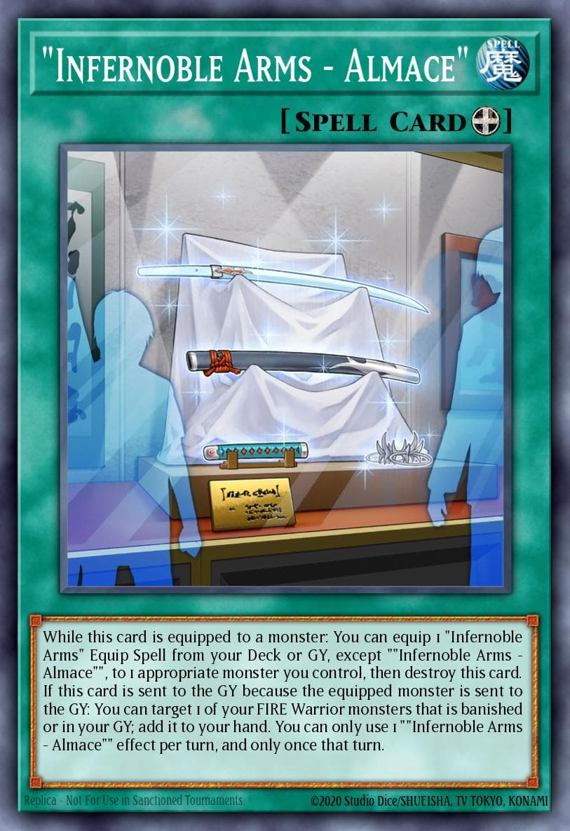 "Infernoble Arms - Almace" — Duelist Nexus