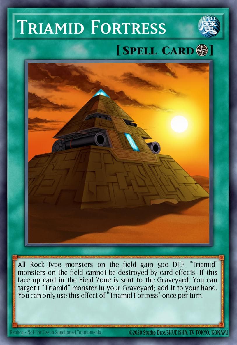 Triamid Fortress — The Dark Illusion