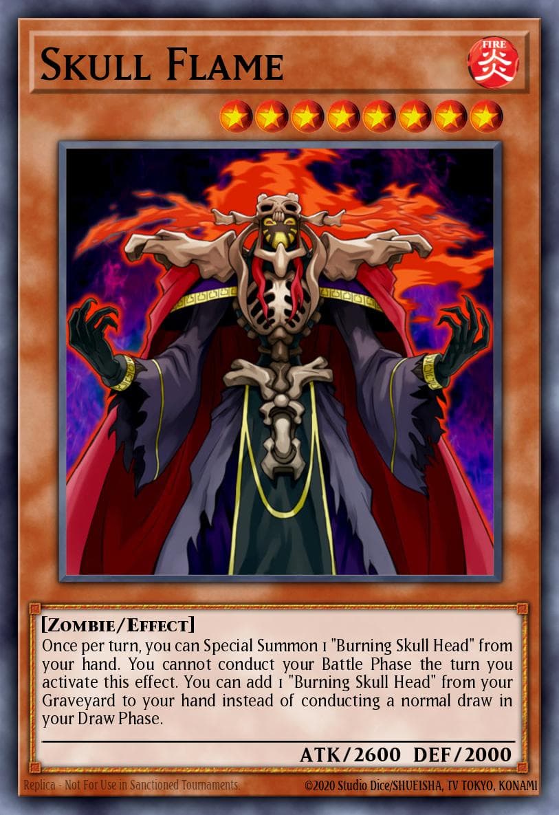 Skull Flame — Yu-Gi-Oh! 5D's Wheelie Breakers Promotional Cards