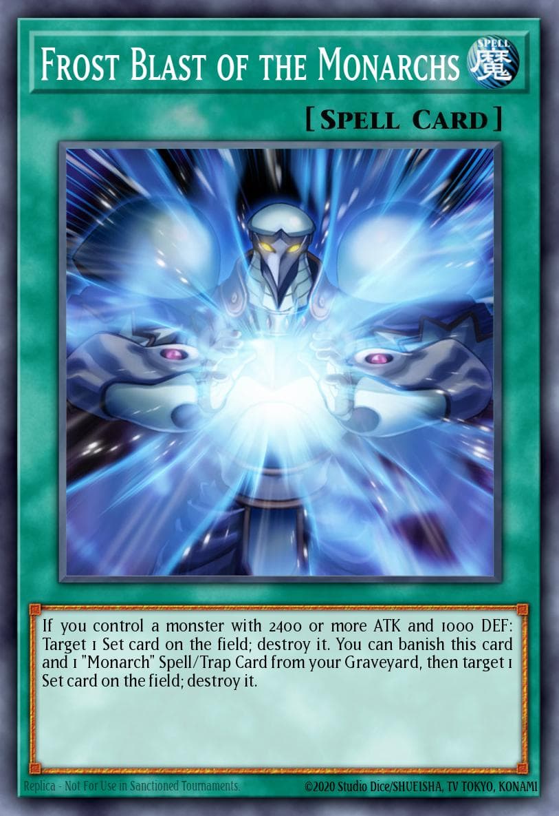 Frost Blast of the Monarchs — Premium Gold: Infinite Gold